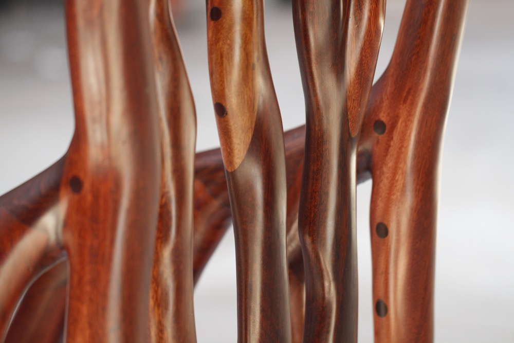 Bendigo Botanical Gardens. Reclaimed Jarrah